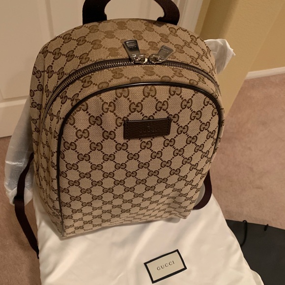 Gucci MICRO GG Guccissima Canvas Rucksack Backpack - Picture 2 of 6